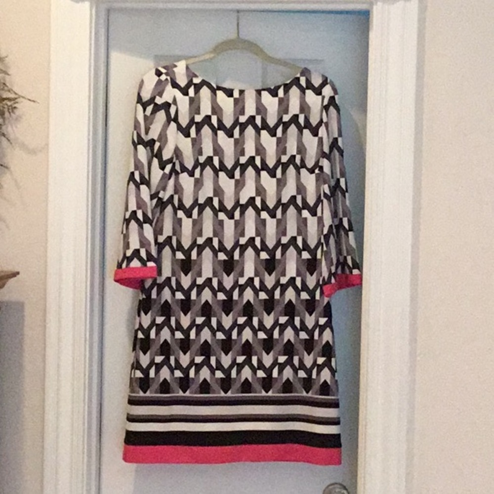 Geometric Pattern Dress